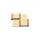 DOUBLE ACTING FOLDING SCREEN HINGE 50x25 / GOLD