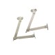 NICKEL LID STAY (PAIR) MECHANICAL LIFTING HINGES