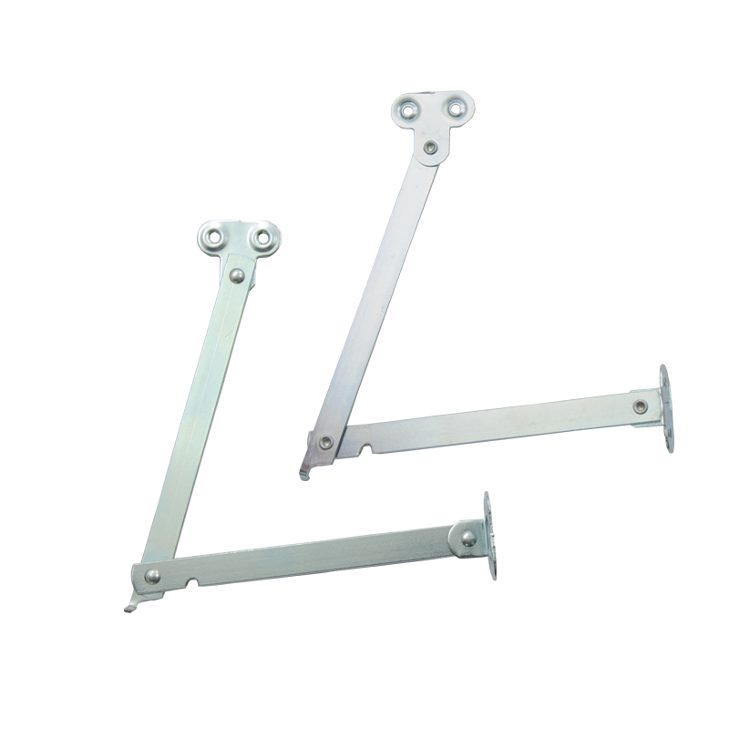 NICKEL LID STAY (PAIR) MECHANICAL LIFTING HINGES