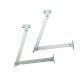 NICKEL LID STAY (PAIR) MECHANICAL LIFTING HINGES