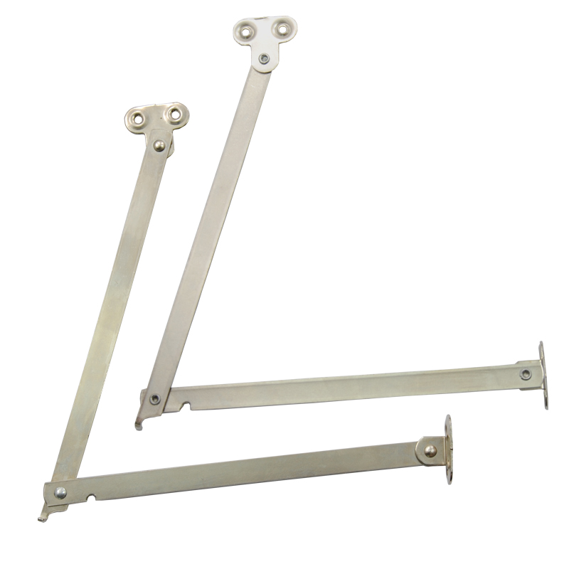 NICKEL LID STAY (PAIR) MECHANICAL LIFTING HINGES