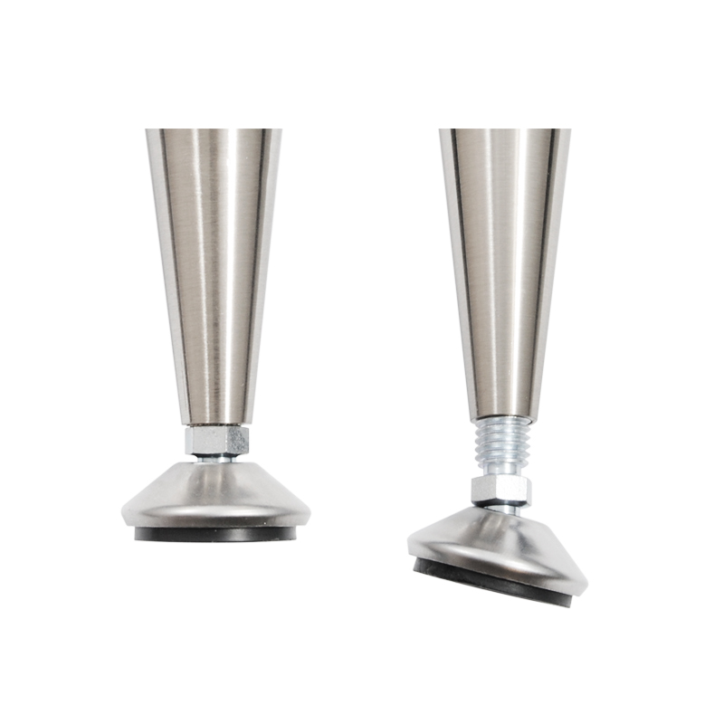 CONIC LEG KPS / MAT NICKEL FURNITURE LEGS