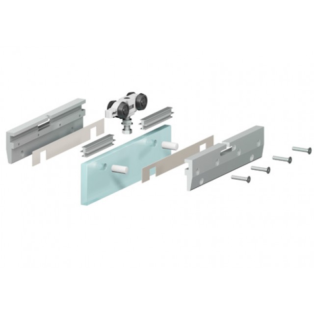 GLASS DOOR WITH HOLES ACCESSORIES 1499