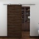 D.25 STAINLESS STEEL MODERN GLASS DOOR RAIL 200cm  BARN DOOR AND HARDWARE