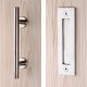 STAINLESS STEEL SLIDING BARN DOOR HANDLE SET BARN DOOR AND HARDWARE