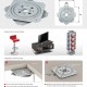 SWIVEL PLATE 155x155 / 150kg ROTATING PLATES