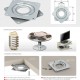 SWIVEL PLATE 81x81 / 80kg ROTATING PLATES
