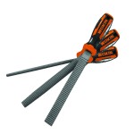 3PCS WOOD FILE SET 8" 200mm