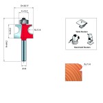 TRADITIONAL BEARING BITS CHUCK D.8 / 30.17x22.2mm