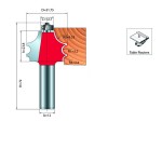 MULTI-PROFILE BIT CHUCK D.12 / 31.75x23.8mm