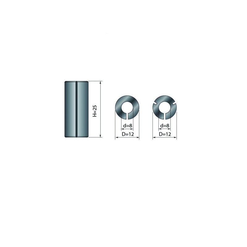 ROUTER ADAPTOR D.8 - D.12 mm