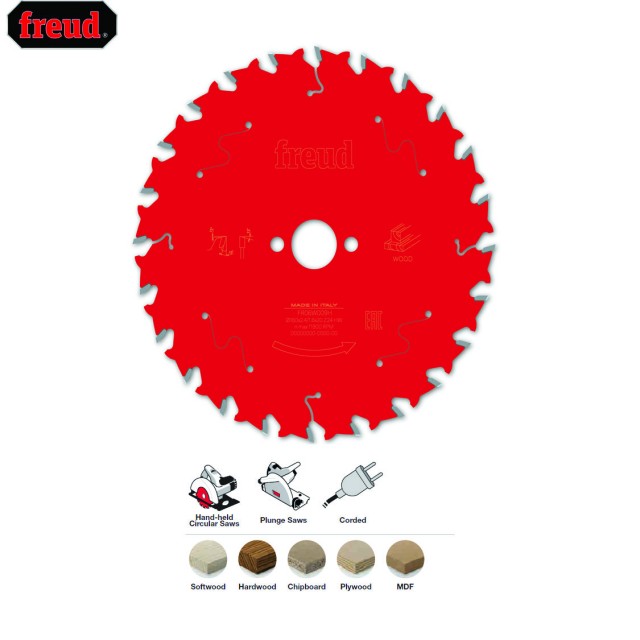 FREUD CIRCULAR SAW BLADE FR06W009H / 160 x 20 x 2.4/1.6 x Z24