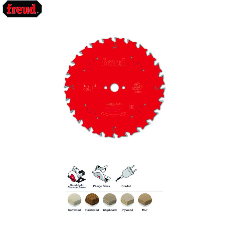 FREUD CIRCULAR SAW BLADE FR13W006H / 190 x 30 x 2.4/1.6 x Z24