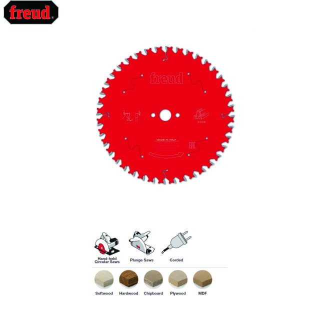 FREUD CIRCULAR SAW BLADE FR13W002H / 190 x 16 x 2.4/1.6 x Z48