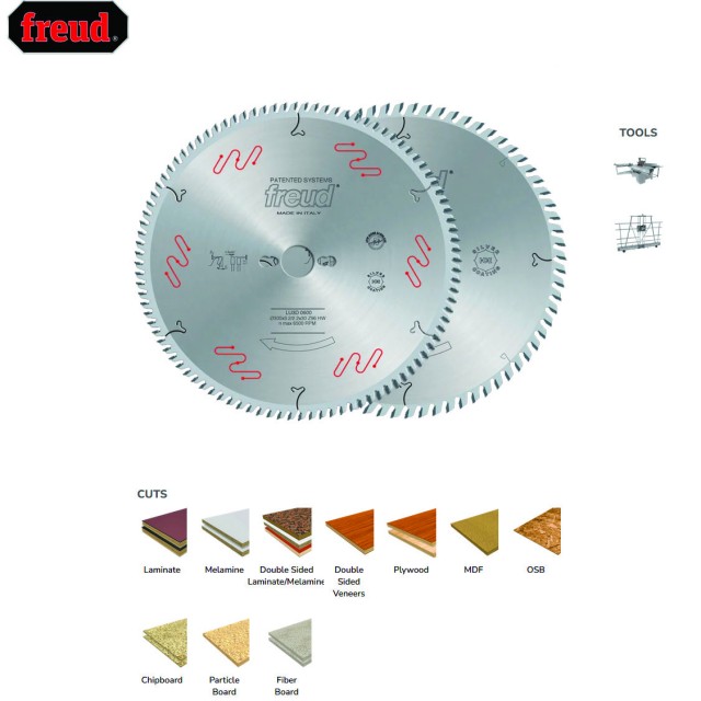 UNIVERSAL FREUD LAMINATE BLADE LU3D 0600 / 300x3.2x30 x Z96