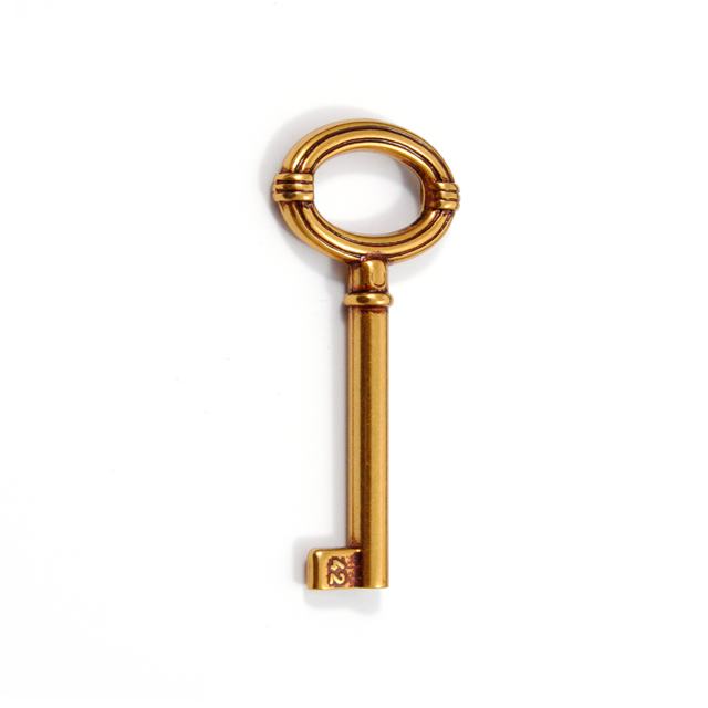 ORO PATINATO WARDROBE LOCK KEY
