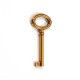 ORO PATINATO WARDROBE LOCK KEY CLOSET KEYS - KEYHOLES