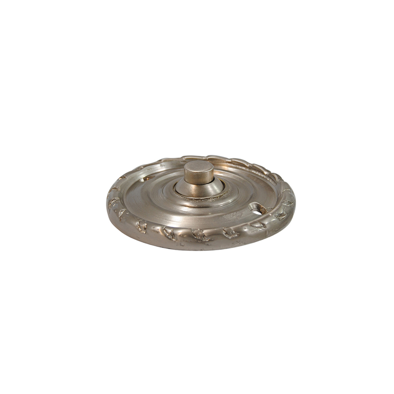 SMALL BELL ROSETTE MAT NICKEL ΚΟΥΔΟΥΝΙΑ