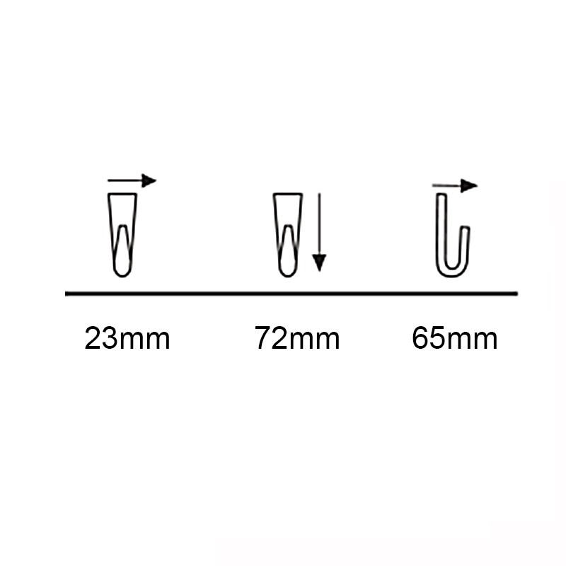 SINGLE DOOR HANGER / WHITE WALL HANGERS