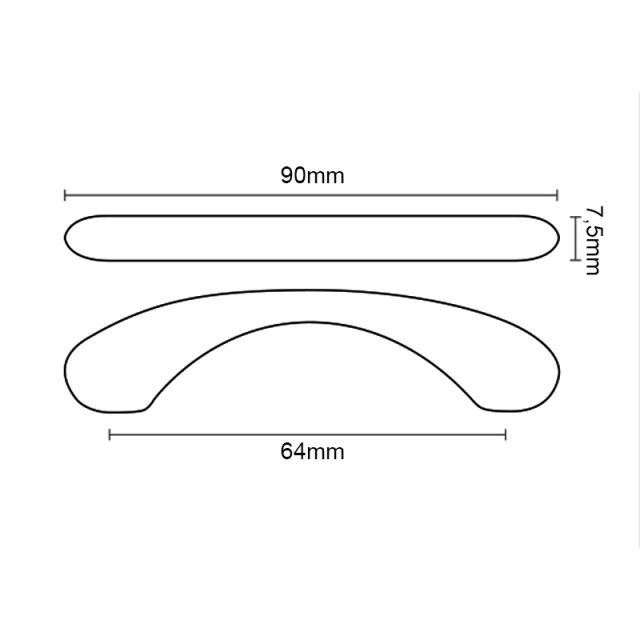 M3160 FURNITURE HANDLE / ANTIQUE 