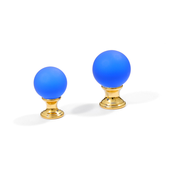 24K DANY FURNITURE KNOB / BLUE 