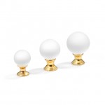 24K DANY FURNITURE KNOB / WHITE 