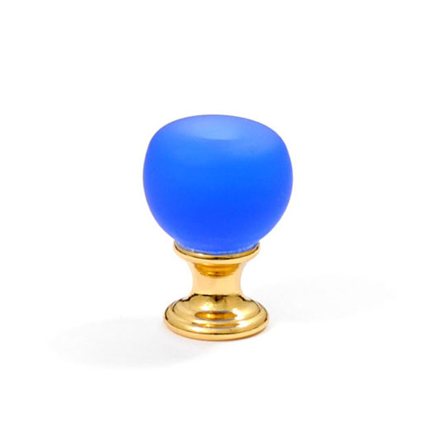 24K MELA FURNITURE KNOB / BLUE 