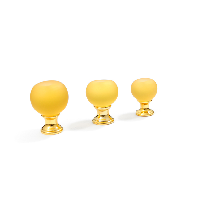 24K MELA FURNITURE KNOB / YELLOW 