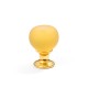 24K MELA FURNITURE KNOB / YELLOW  MURANO COLLECTION