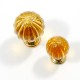 24K RIGADIN FURNITURE KNOB / YELLOW MURANO COLLECTION