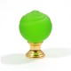 24K ROSELLINA FURNITURE KNOB / GREEN  MURANO COLLECTION