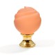 24K ROSELLINA KNOB / PINK  MURANO COLLECTION
