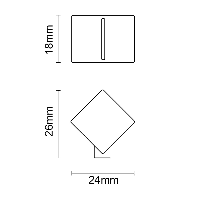 M340 MAT NICKEL FURNITURE KNOB MODERN COLLECTION