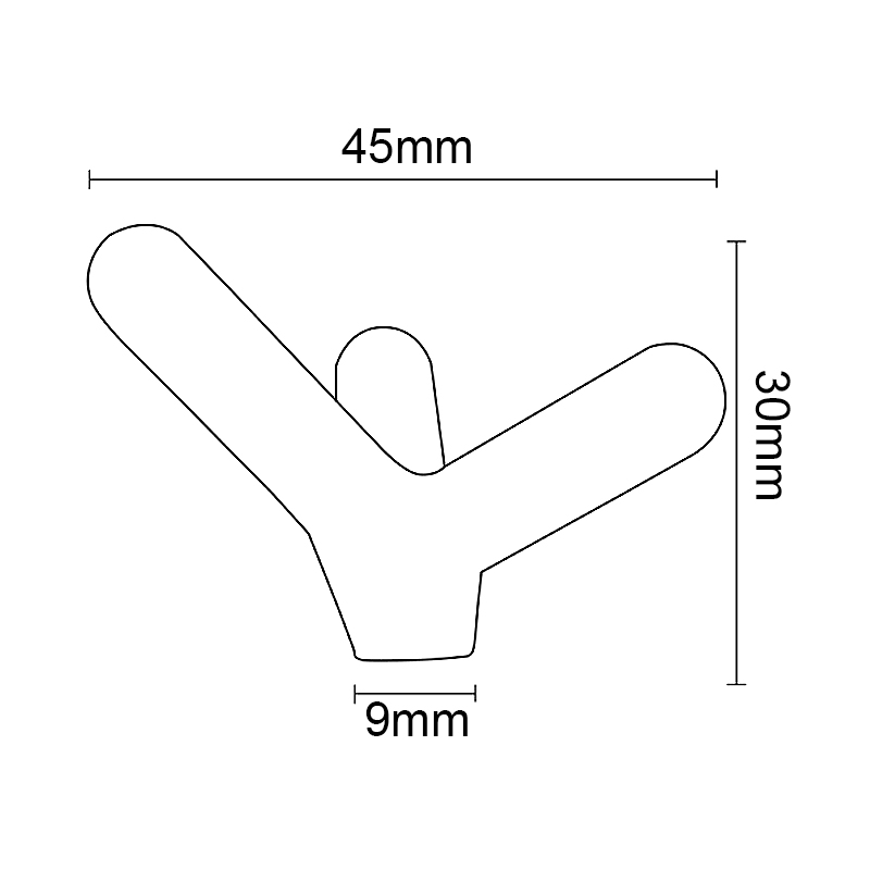 M165 MAT NICKEL KNOB MODERN COLLECTION