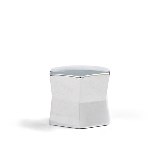 HEXAGON CHROME FURNITURE KNOB COFFEE POT