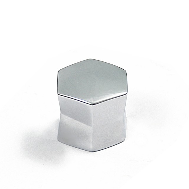 HEXAGON CHROME FURNITURE KNOB COFFEE POT