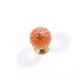 24K RIGADIN FURNITURE KNOB / PINK  MURANO COLLECTION