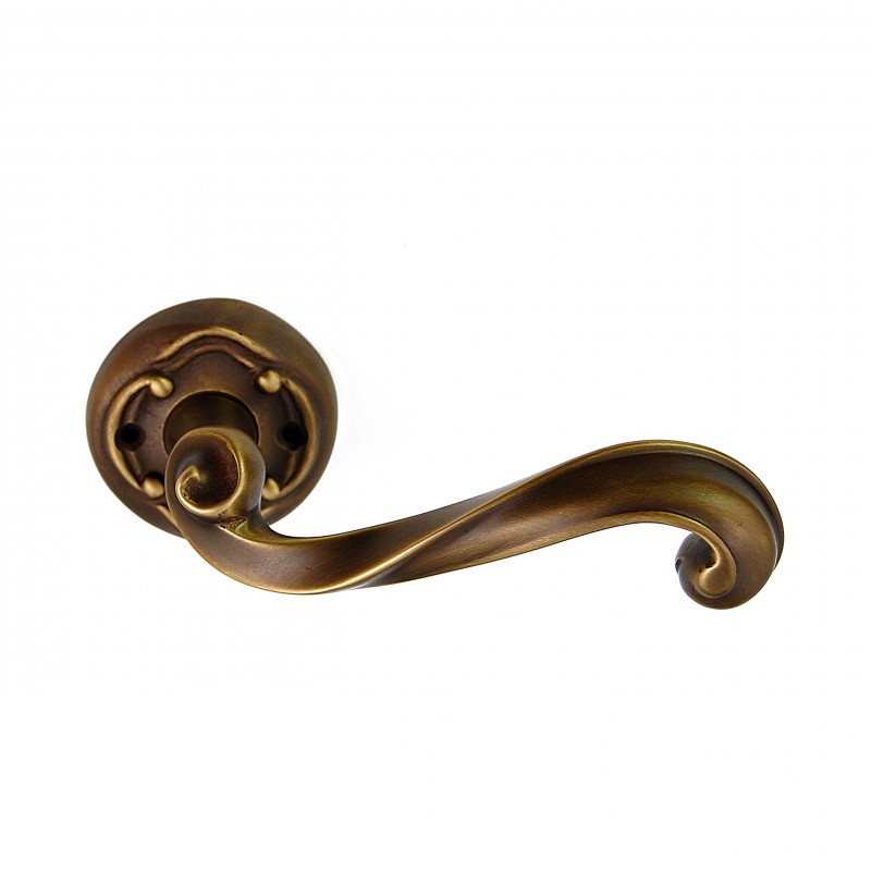NASTRA ANTIQUE ROSETTE DOOR HANDLES