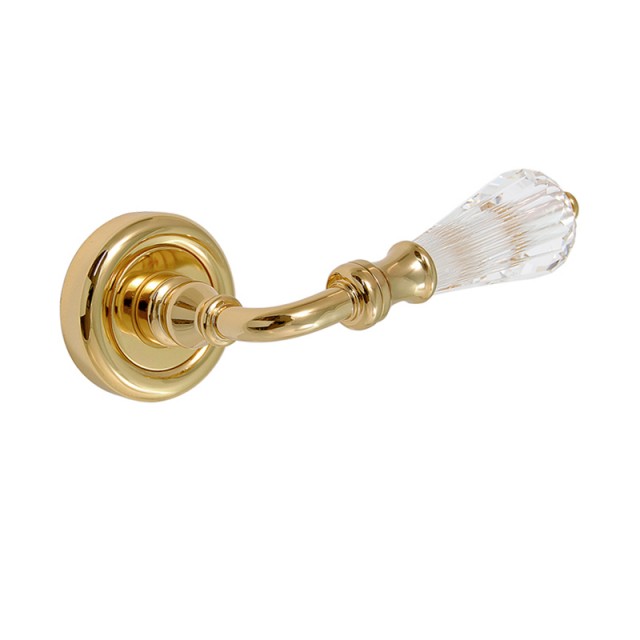 VERONICA GOLD ROSETTE - SWAROVSKI GLASS