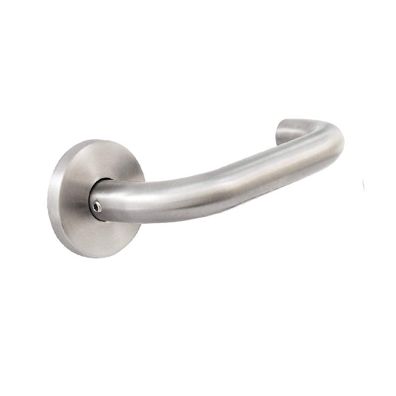 OVAL ROSETTE / INOX  DOOR HANDLES
