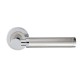 LINUS ROSETTE / MATT CHROME - CHROME  DOOR HANDLES