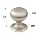 DOOR KNOB / MAT NICKEL KNOBS FOR DOOR