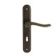 CASTEL ANTIQUE PLATE DOOR HANDLES