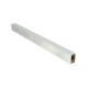 KITCHEN WORKTOP WALL END VOLPATO 16x26 / GLOSSY ALUMINIUM