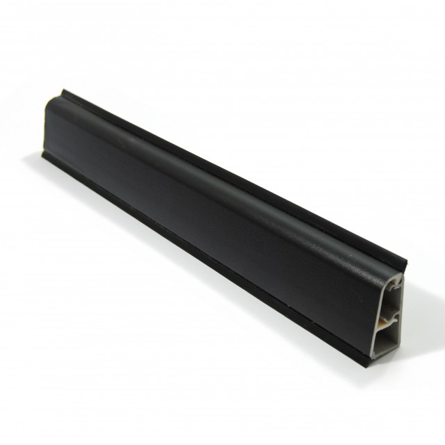 KITCHEN WORKTOP WALL END VOLPATO 24x45 / BLACK