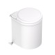 SWING OUT BIN WHITE ROMANGA ITALY / 13 Ltr