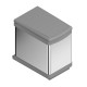 BUILD-IN SLIDING BIN, 30 CABINET / INOX BUILD-IN SLIDING BINS