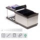 BUILD-IN SLIDING BIN, 45 CABINET / AUTOMATED BUILD-IN SLIDING BINS