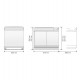 BUILD-IN SLIDING BIN, 45 CABINET / AUTOMATED BUILD-IN SLIDING BINS