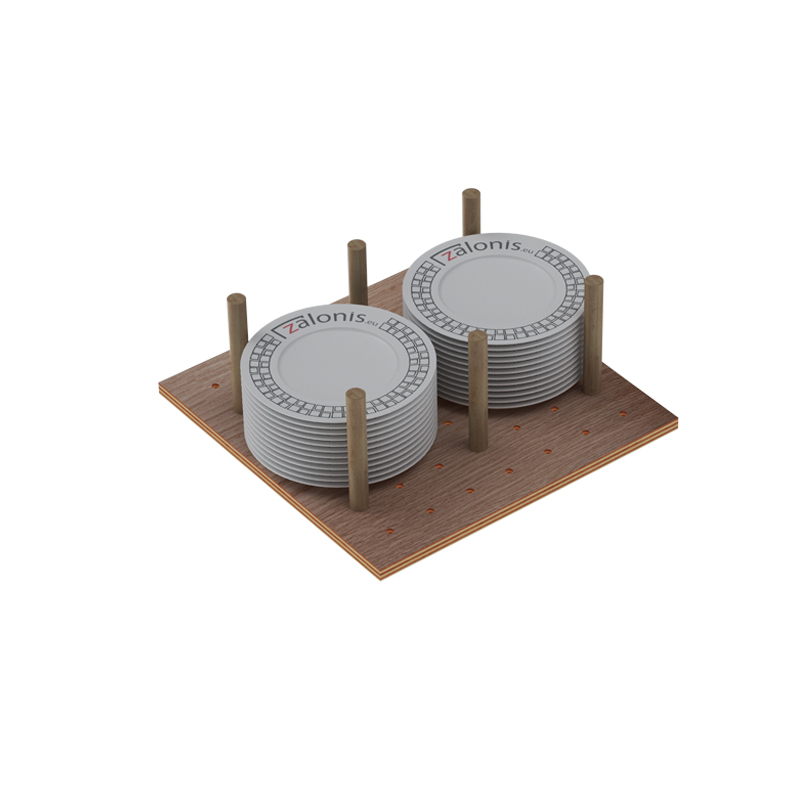 WOODEN PLATE HOLDER 60 WOODEN PLATE HOLDER FOR DRAWER